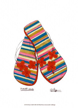 Framed Flower Child Print