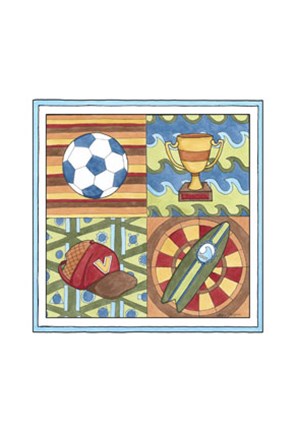 Framed Hangin Out II Print