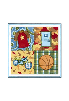 Framed Hangin Out III Print