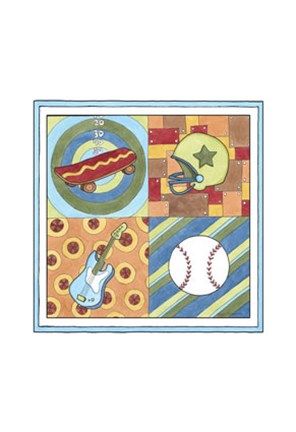 Framed Hangin Out IV Print