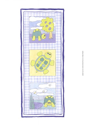 Framed Turtle Trio Print