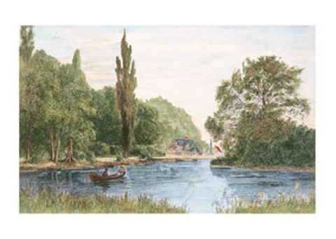 Framed Lazy Days Print