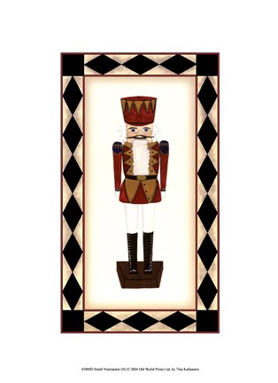 Framed Small Nutcracker (H) Print