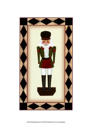 Framed Small Nutcracker II Print