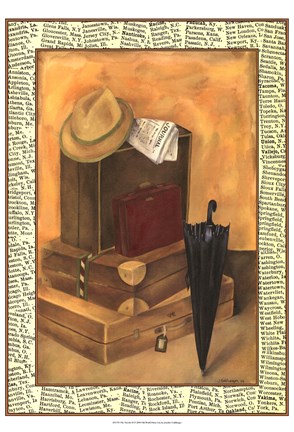 Framed Traveler II Print