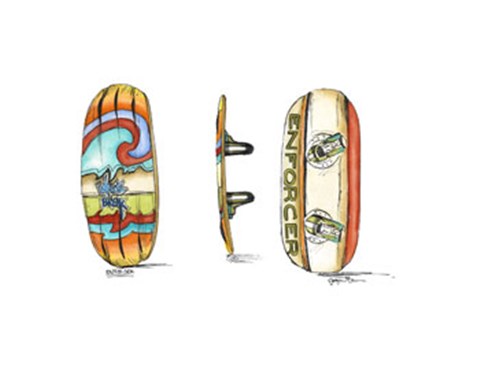 Framed Enforcer (X) Print