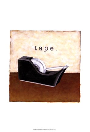 Framed Tape Print