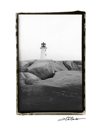 Framed Peggy&#39;s Cove Print