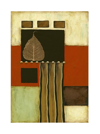 Framed Sophisticated Serenity V Print