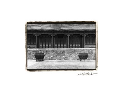 Framed Chinese Symmetry, Beijing Print