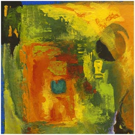 Framed Blazing Color IV Print