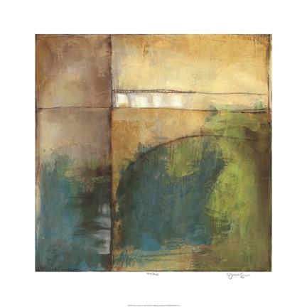 Framed Four Corners I Print