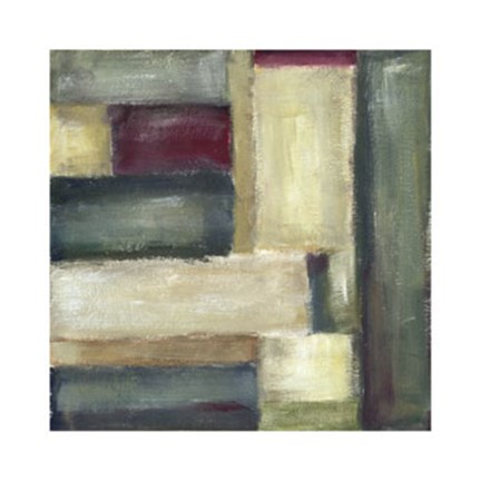 Framed Trace Echoes II Print