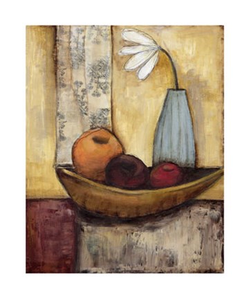 Framed Contemporary Fusion I Print