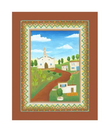 Framed Beautiful Morning in Mexico Print
