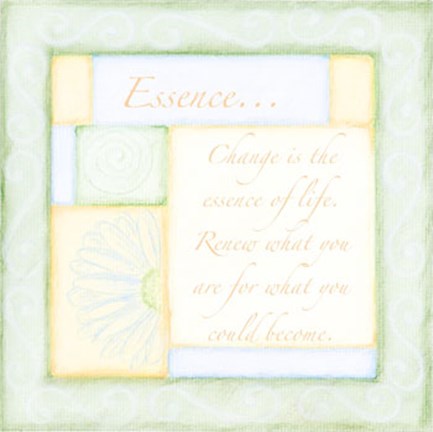 Framed Spa series - Essence Print