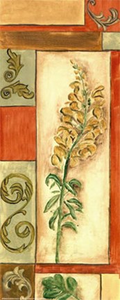 Framed Inspired Florals I Print