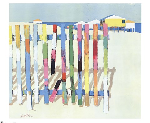 Framed Rainbow Beach, 1977 Print
