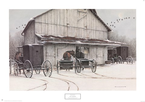 Framed Gathering Print