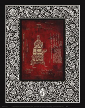 Framed Antique Patent II Print
