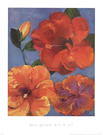 Framed Kiss &amp; Tell Print