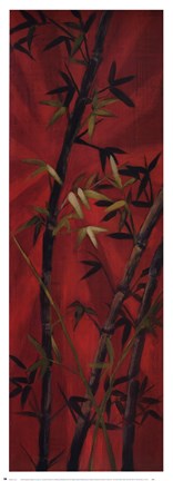 Framed Bamboo I Print