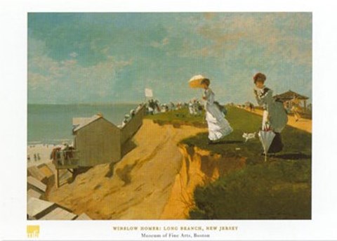 Framed Long Branch, New Jersey Print