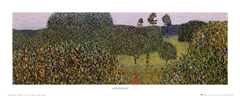 Framed Field of Poppies, c.1907 (detail) Print