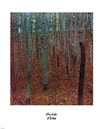Framed Forest of Beeches, c.1903 Print