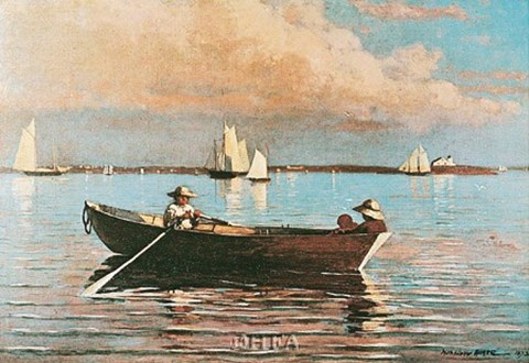 Framed Gloucester Harbor Print
