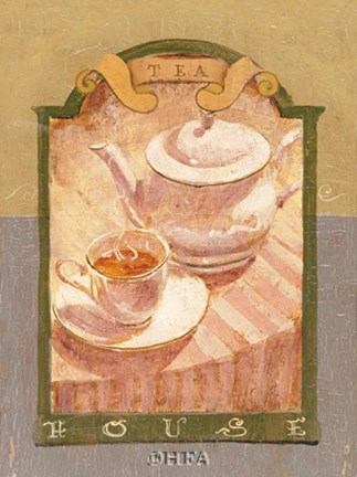 Framed Tea House Print