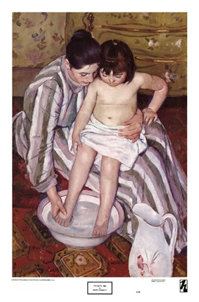 Framed Bath Print