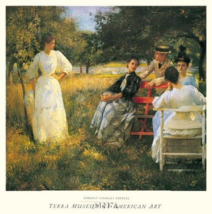 Framed In The Orchard, 1891 Print