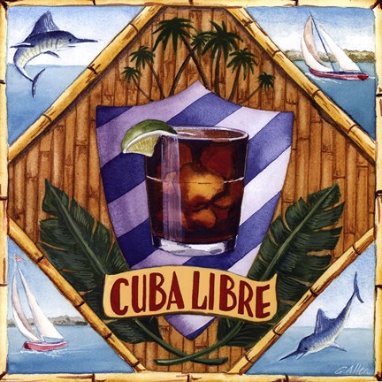 Framed Cuba Libre Print