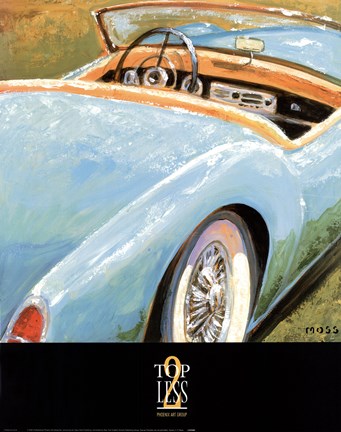 Framed Topless 2 Print