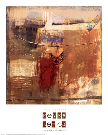 Framed Never Let Go Print