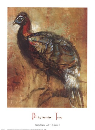 Framed Phasianini Two Print