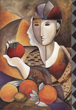 Framed Curious View II Print