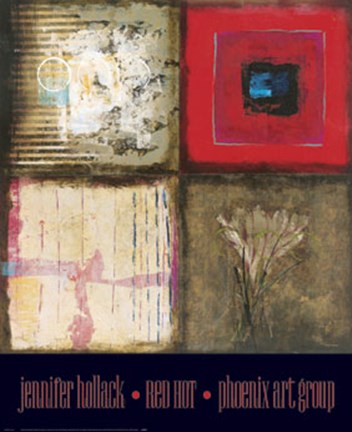 Framed Red Hot Print