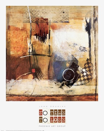 Framed No Time to Lose Print