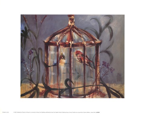 Framed Endemic Melody I Print