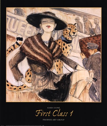 Framed First Class 1 Print