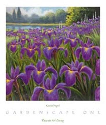 Framed Gardenscape One Print