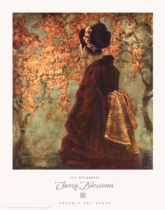 Framed Cherry Blossom Print