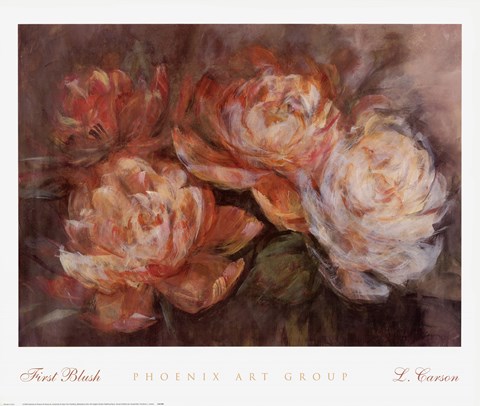 Framed First Blush Print