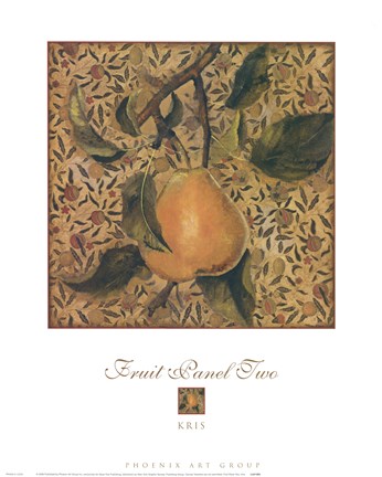 Framed Fruit Panel Two Print