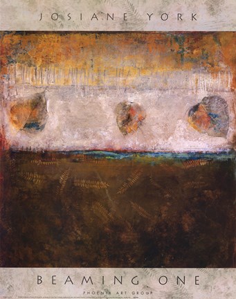 Framed Beaming One Print