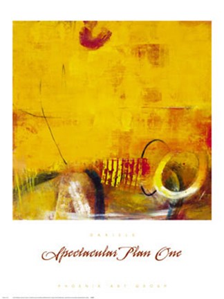 Framed Spectacular Plan One Print