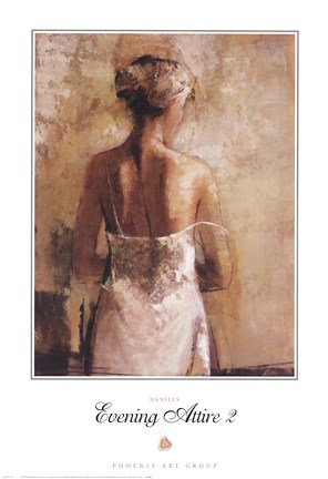 Framed Evening Attire 2 Print