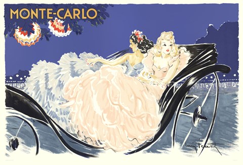Framed Monte Carlo Print